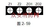 GST-LD-8313输入模块端子图 GST-LD-8313输入模块端子图