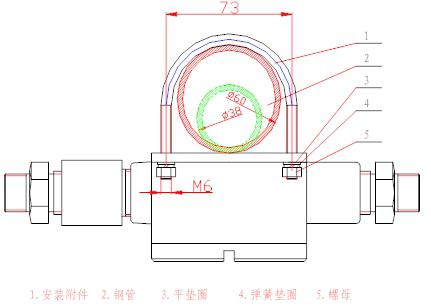 海湾GST-BF003M防爆点型可燃气体探测器安装方式图 海湾GST-BF003M防爆点型可燃气体探测器安装方式图