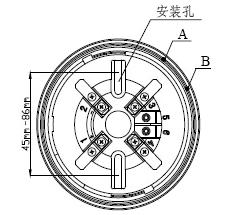 GSTI-9402火灾声警报器接线端子示意图 GSTI-9402火灾声警报器接线端子示意图