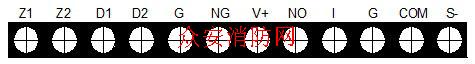海湾输入输出控制模块接线图GST-LD-8301端子示意图 海湾输入输出控制模块接线图GST-LD-8301端子示意图