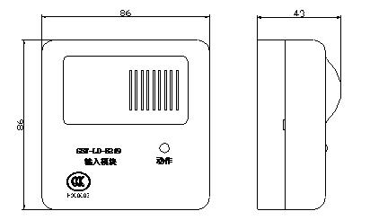 海湾输入模块gst-ld-8319_应用|安装|接线图