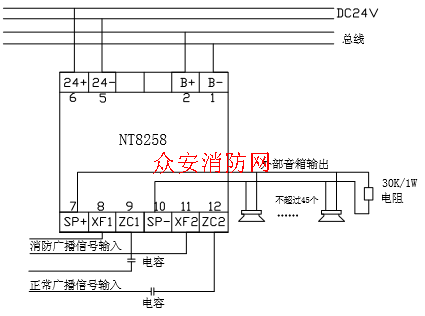 尼特8259b模块接线图图片