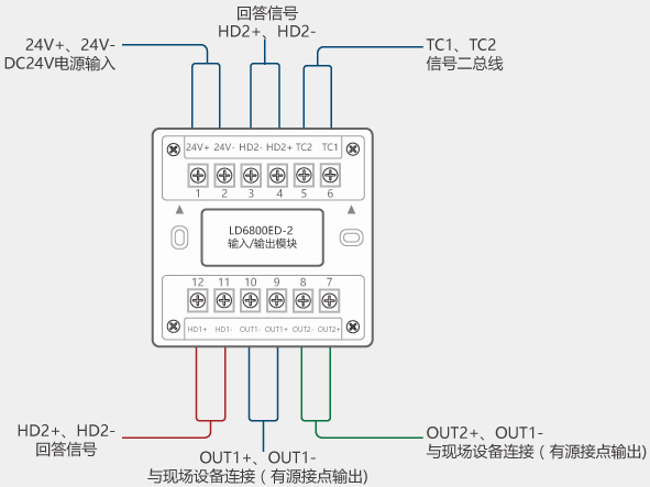 北京利达模块接线图图片