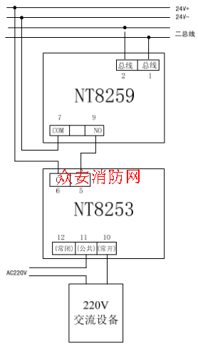 尼特8251模块接线图图片