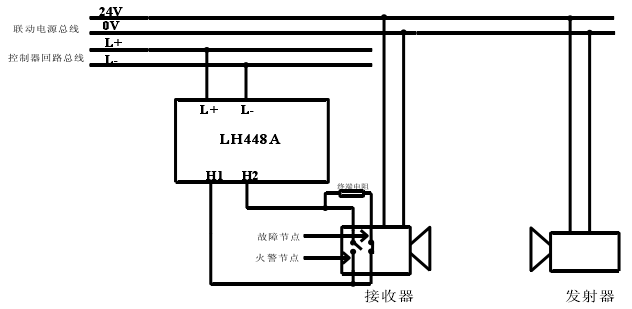 红外线线路接线图图片